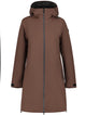 Luhta iskola dames parka - donker bruin - 36