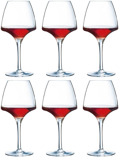 Chef sommelier open up wijnglas pro tasting - rond - 32 cl - helder - set-6