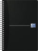 Oxford smart black spiraalblok - a5 - gelijnd - soft cover - 90 vel