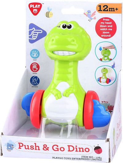 Playgo push go dinosauriër