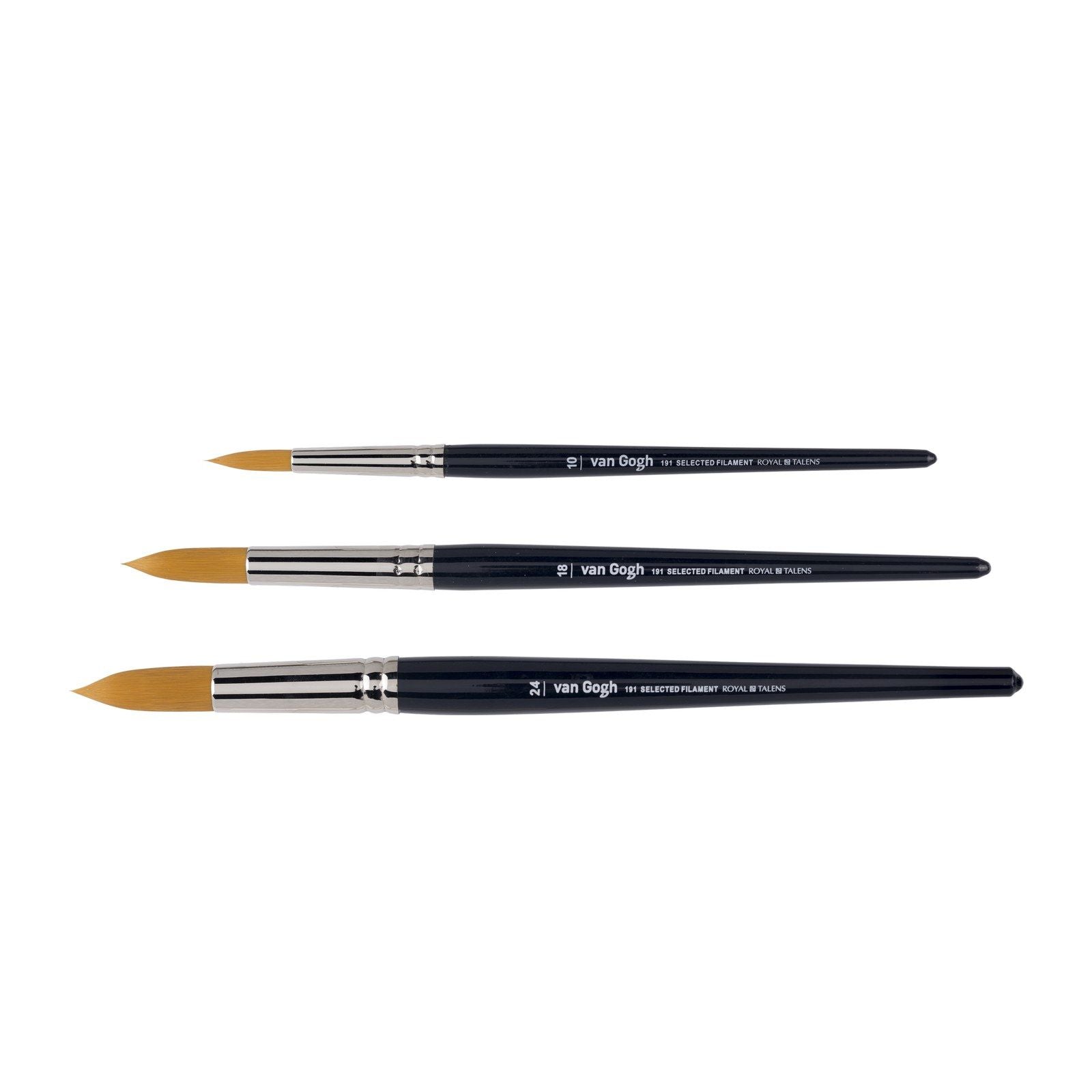 Van gogh • watercolor brush set series 191 nr.10-18-24