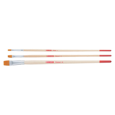 Talens art creation • oil acrylic brush set polyester flat 3pcs