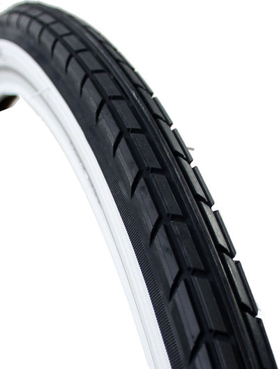 CST buitenband Tradition 28 x 1.75 zw wit refl