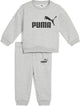Puma minicats ess crew set fl inf unisex trainingspak - light gray heather