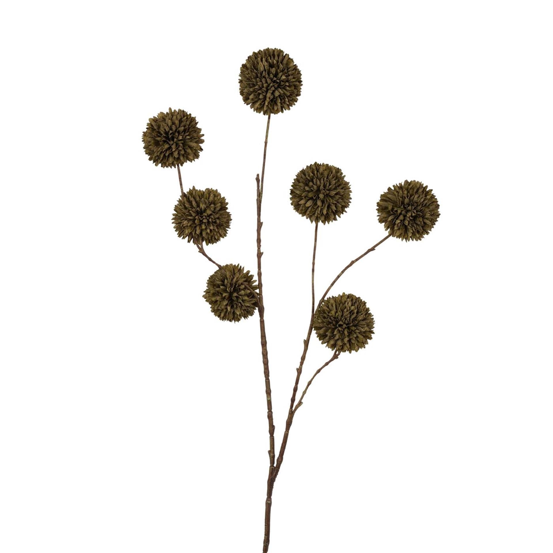 Roberts collection pompom tak 98cm dk green