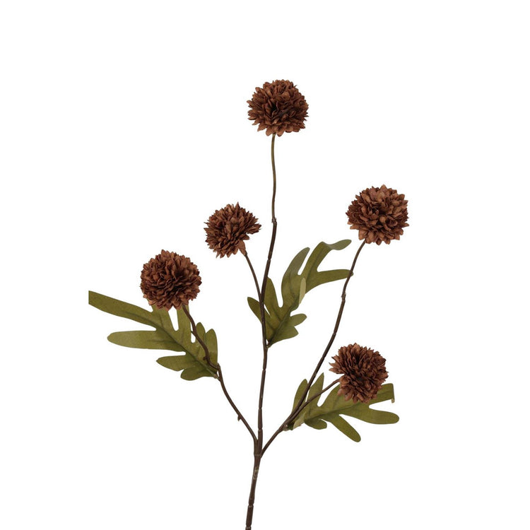 Roberts collection pompom tak 52cm dark coffee