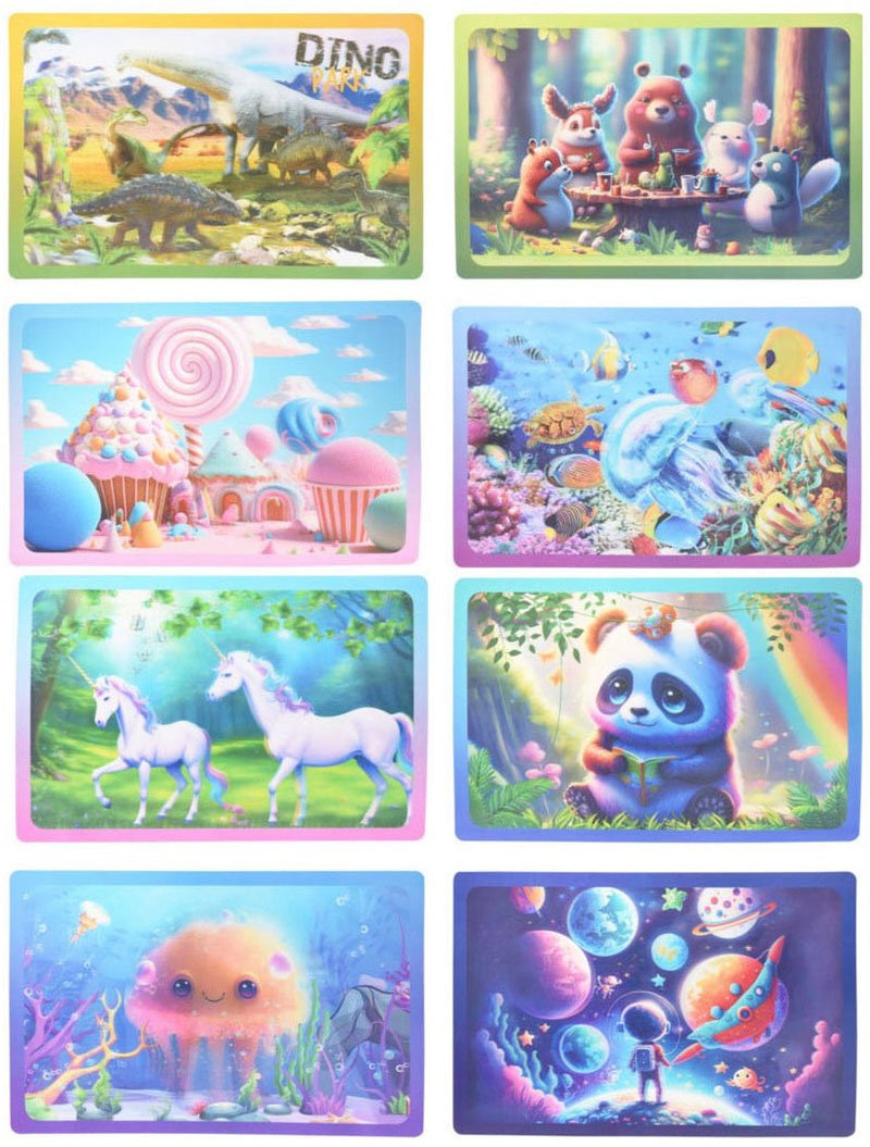Koopman holografische placemats, 16st.