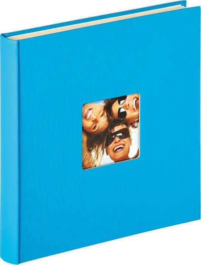 Walther sk-110-u fun - zelfklevend album - formaat 33 x 34 cm - oceaan blauw
