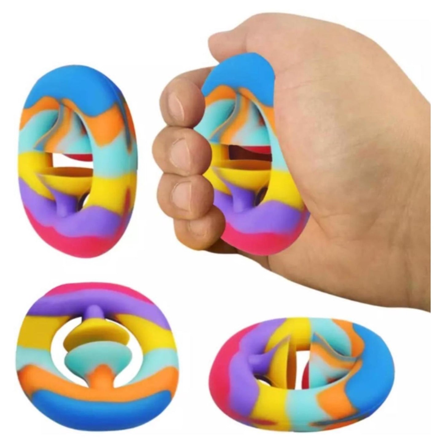 Magic fidget snapperz rainbow ø6cm