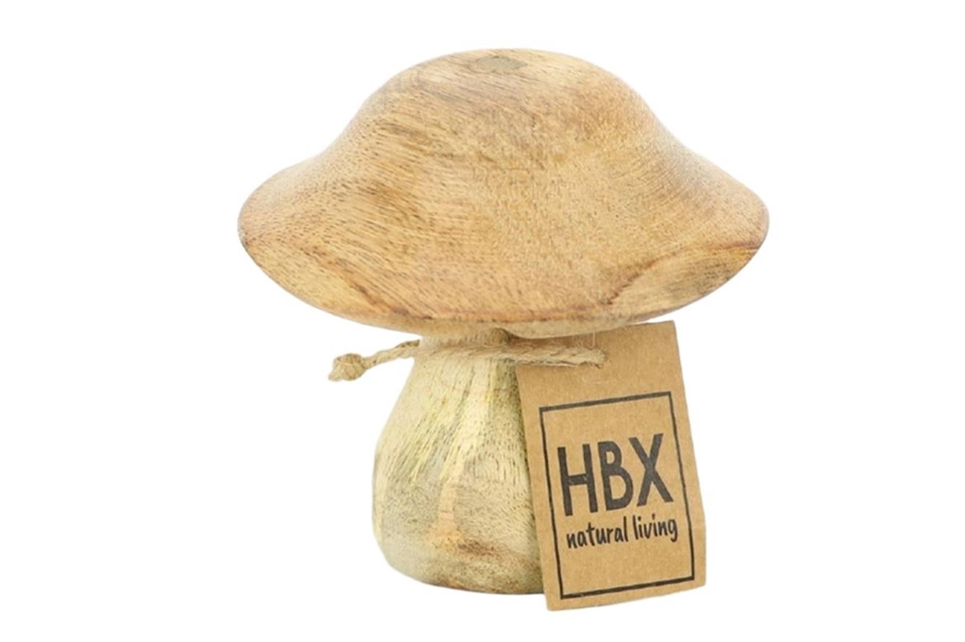 Hbx natural living paddenstoel mangohout
