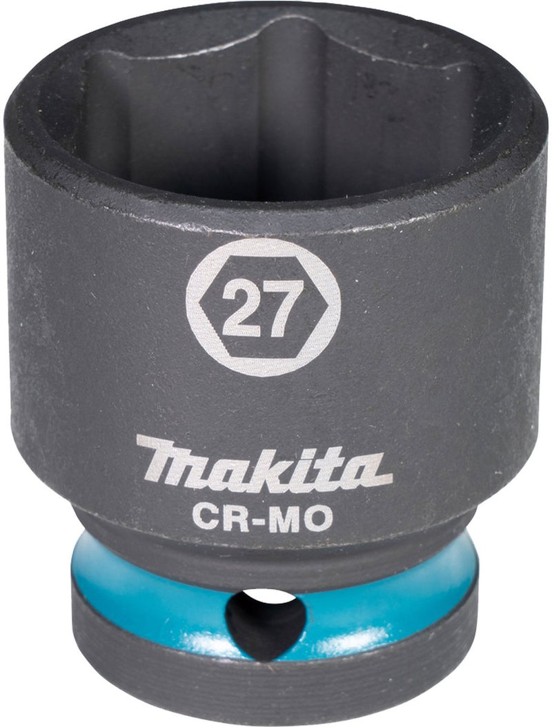 Makita 27 x 42 mm 1 2 impact black krachtdop - e-16215