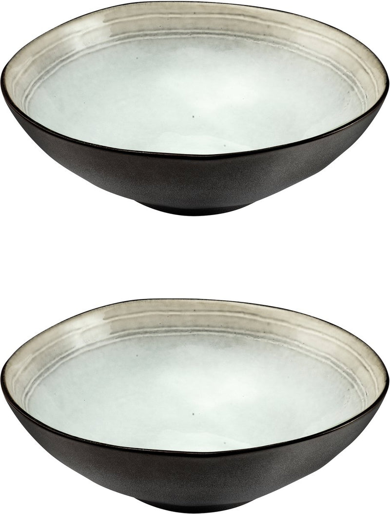 Medard de noblat - shadow nacre - saladeschaal 24 cm - 2 delig