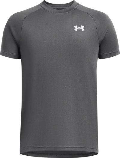 Under armour ua tech 2.0 ss unisex sportshirt - grijs - wit