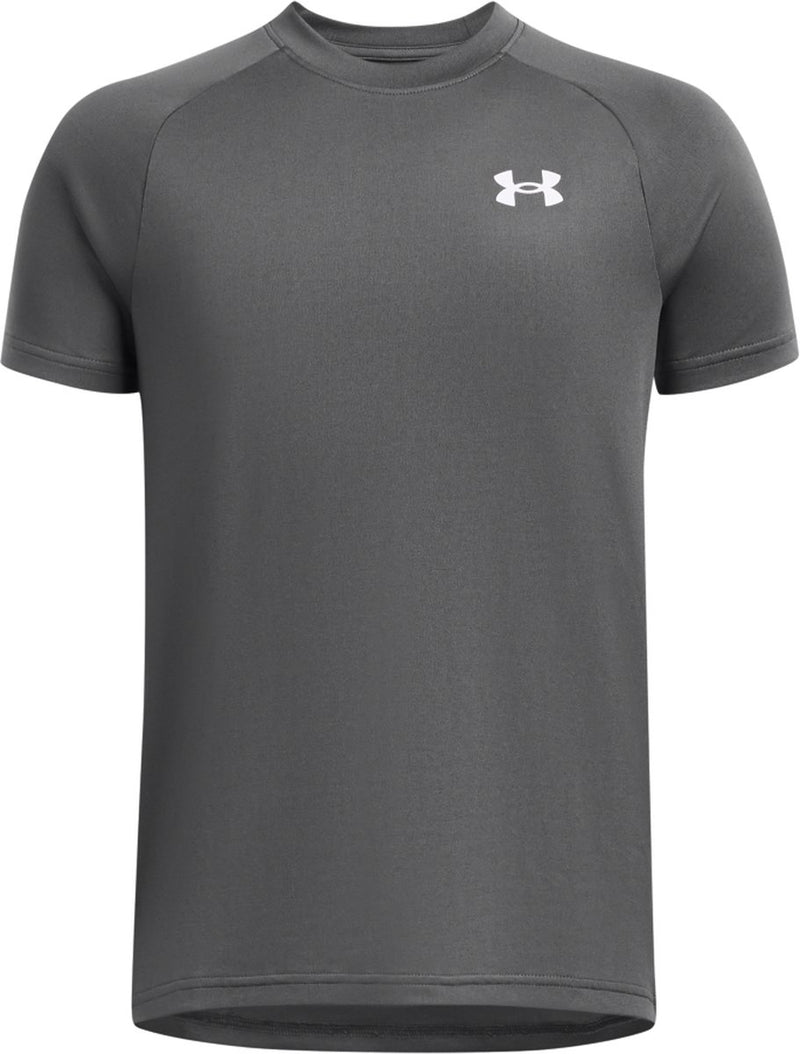 Under armour ua tech 2.0 ss unisex sportshirt - grijs - wit