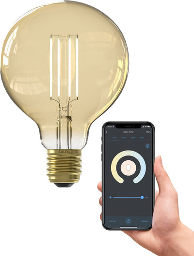 Calex smart globe g95 led lamp 7w 806lm 1800-3000k