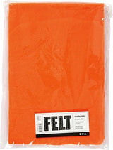 Creativ company hobbyvilt oranje a4, 10 vellen - afbeelding 1