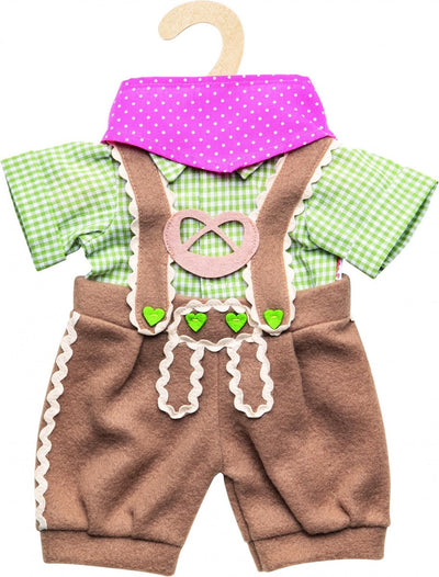 Heless poppenkleding oktoberfeest meisjes 35-45 cm 3-delig