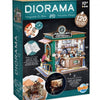 Buki france houten bouwpakket diorama café - 120dlg.
