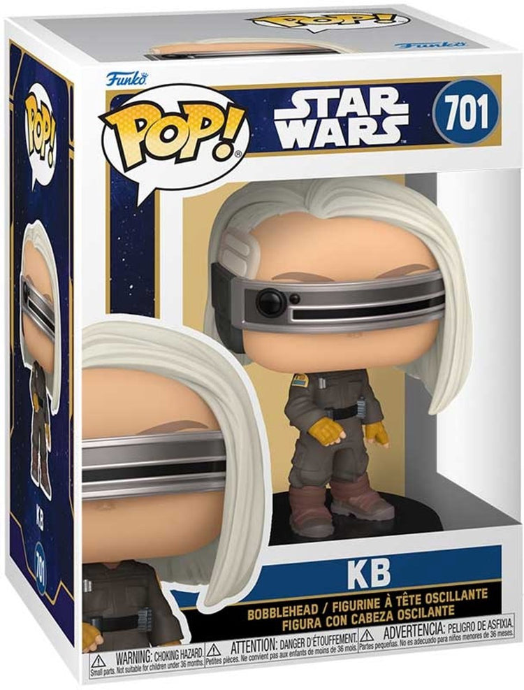 Funko star wars skeleton crew - kb vinylfiguur 701 pop! meerkleurig unisex
