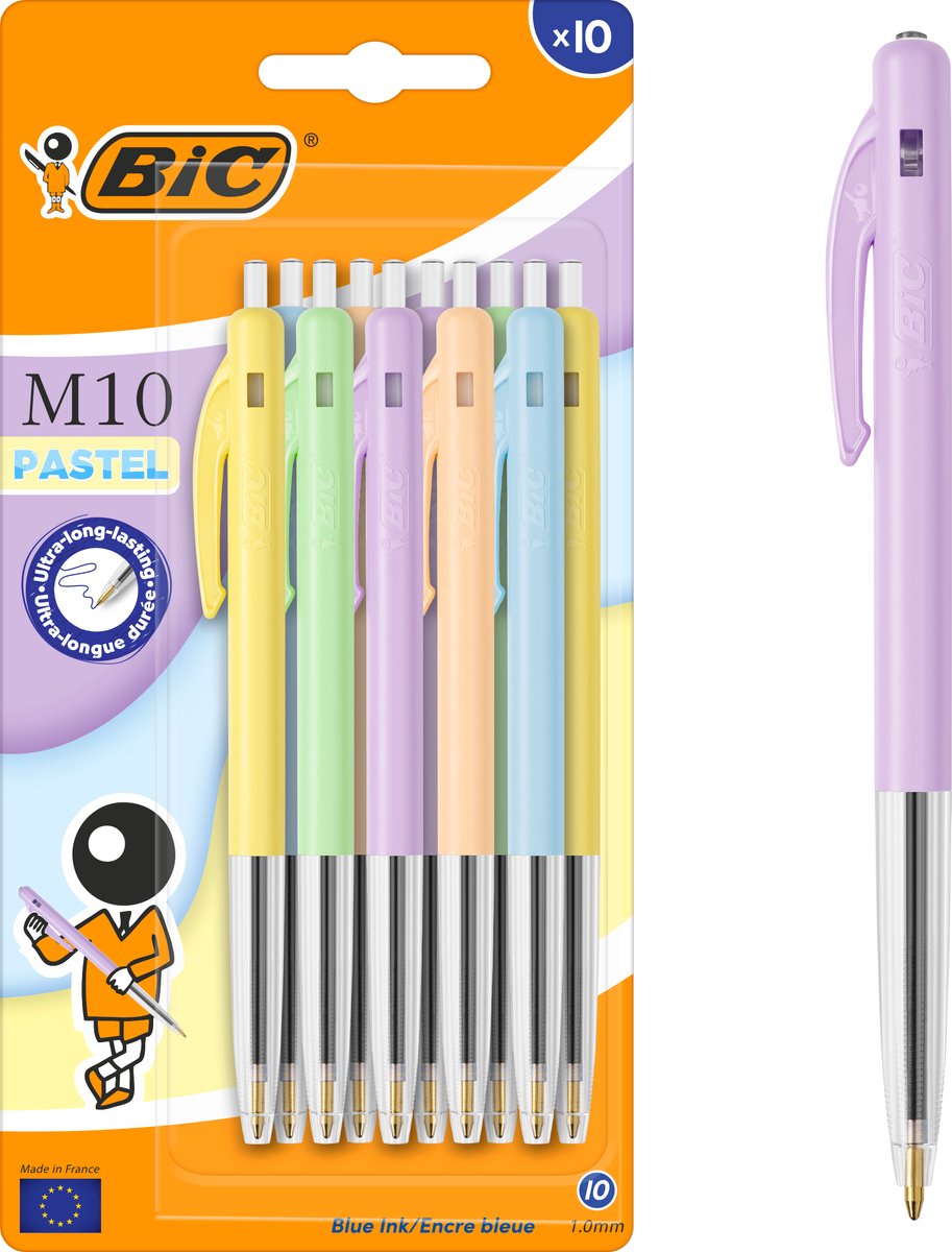 Bic balpen m10 colors limited edition