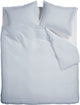 Ambiante satin uni dekbedovertrek - tweepersoons - 200 x 200 220 cm - licht blauw