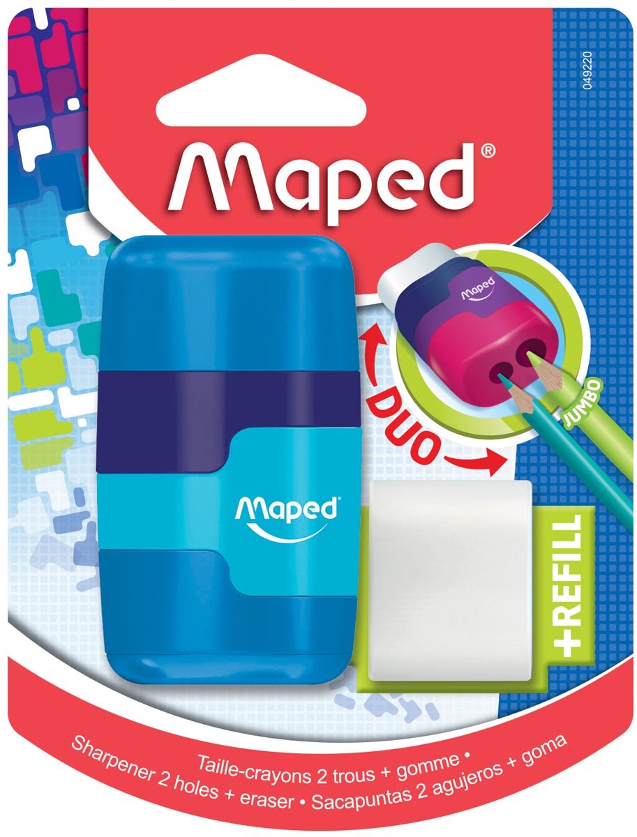 Maped office slijper+gom connect soft bls