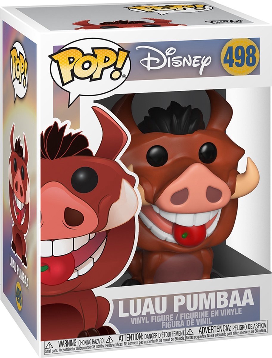Funko pop disney: the lion king - luau pumbaa pop #498