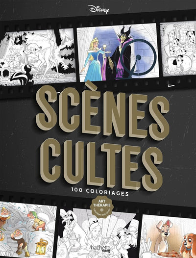 Hachette heroes disney scènes cults 100 coloriages - - kleurboek voor volwassenen
