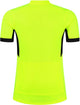 Rogelli core heren fietsshirt - korte mouw - korte rits - fluor zwart