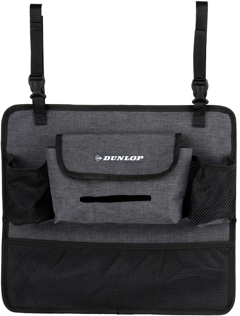 Dunlop vehicle - auto console organizer grey - auto-organizer - kunststof - greydark