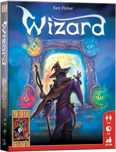 999games 999 games - wizard - kaartspel - familiespel - gezelschapsspel - klein cadeautje - met nieuw artwork!