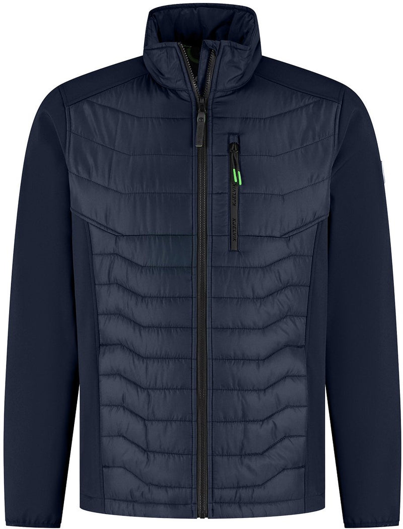 Kjelvik outdoorjas sytze donkerblauw