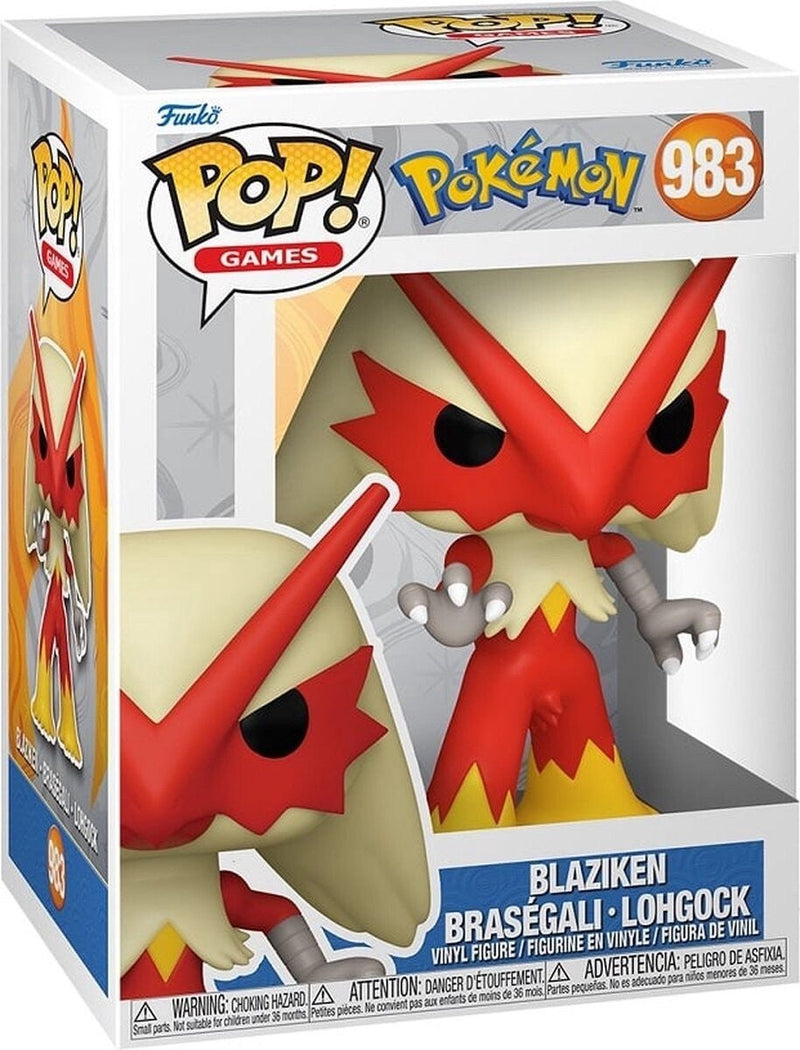 Funko pop games: pokémon - blaziken pop #983