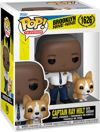 Funko pop television: brooklyn nine-nine - captain holt (with cheddar) pop #1626