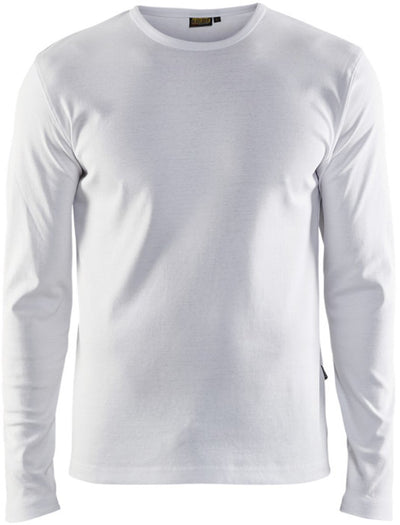 Blåkläder blaklader t-shirt lange mouw 3314-1032 - wit - l