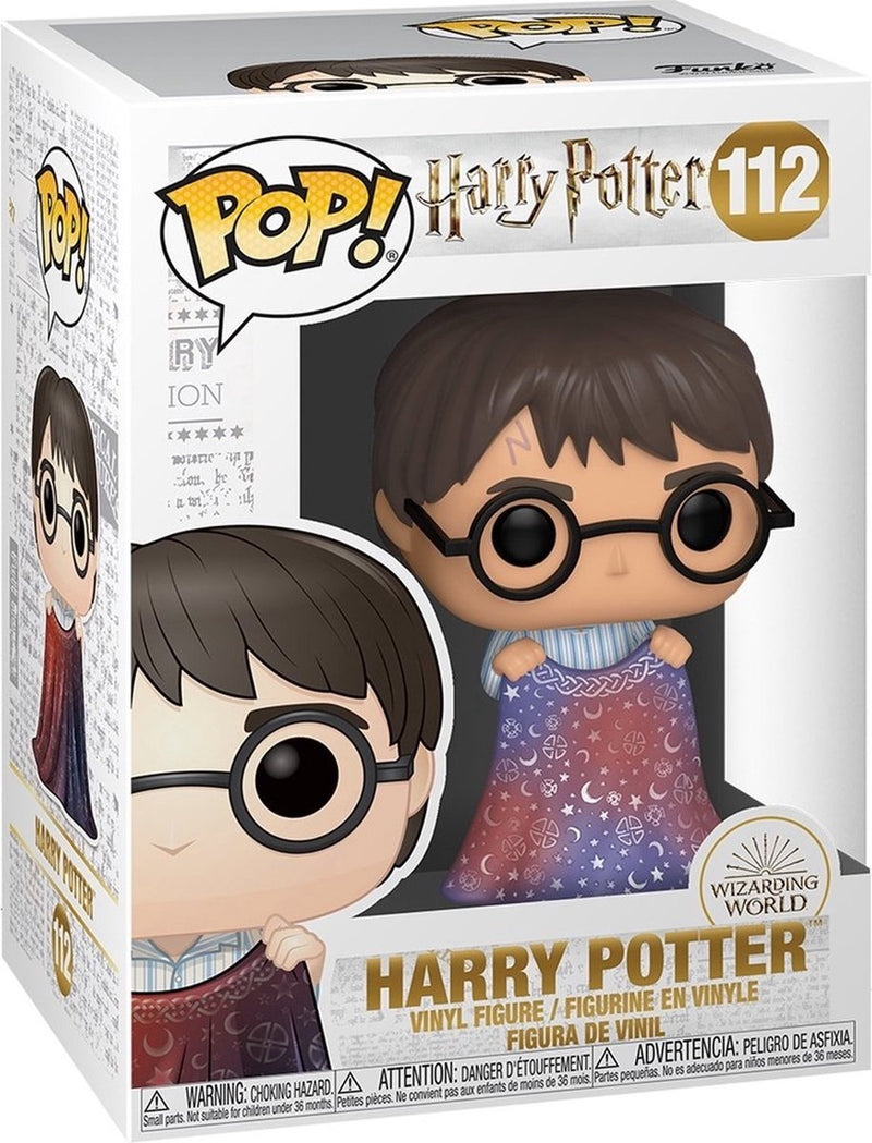 Funko harry potter with invisibility cloak - pop #112