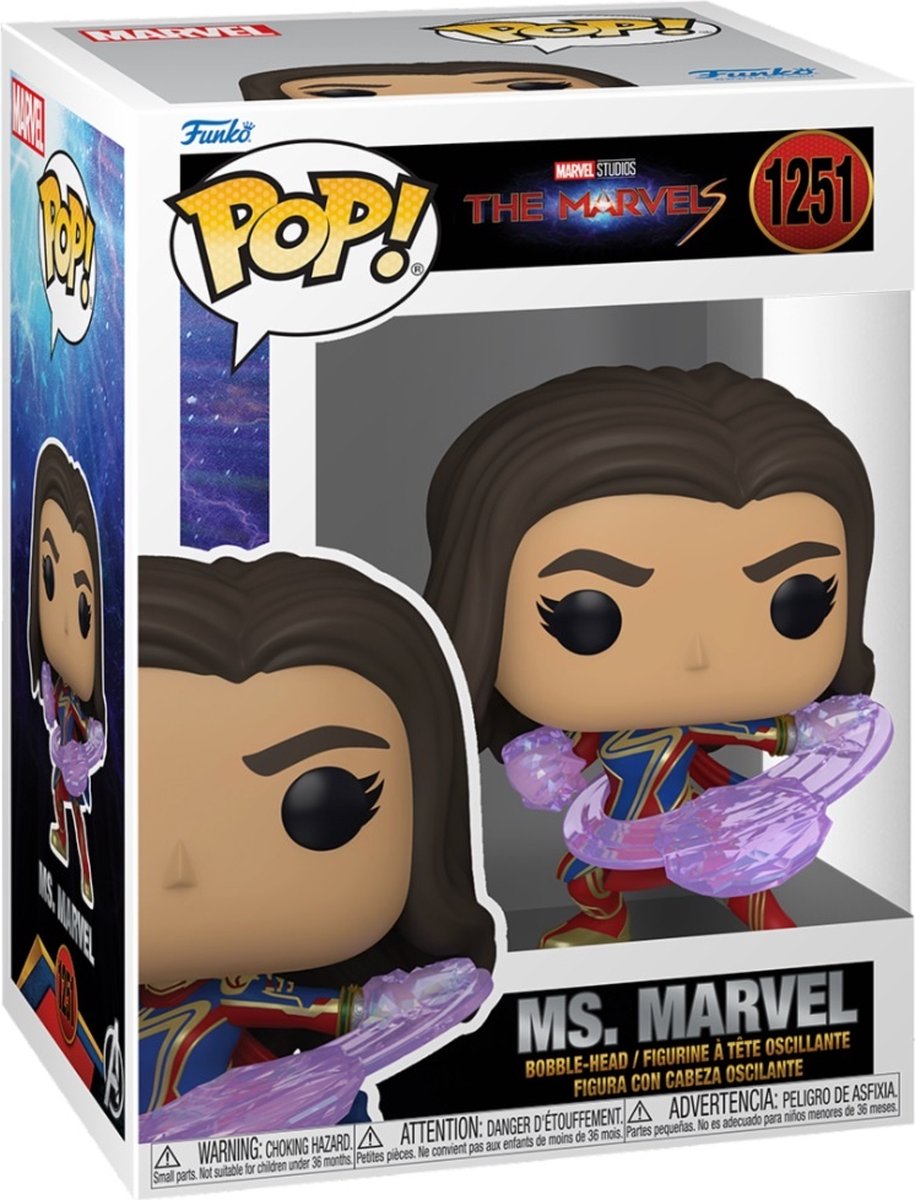 Funko pop marvel: the marvels - ms marvel - pop #1251