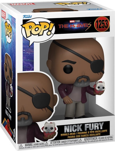 Funko pop marvel: the marvels - nick fury - pop #1253