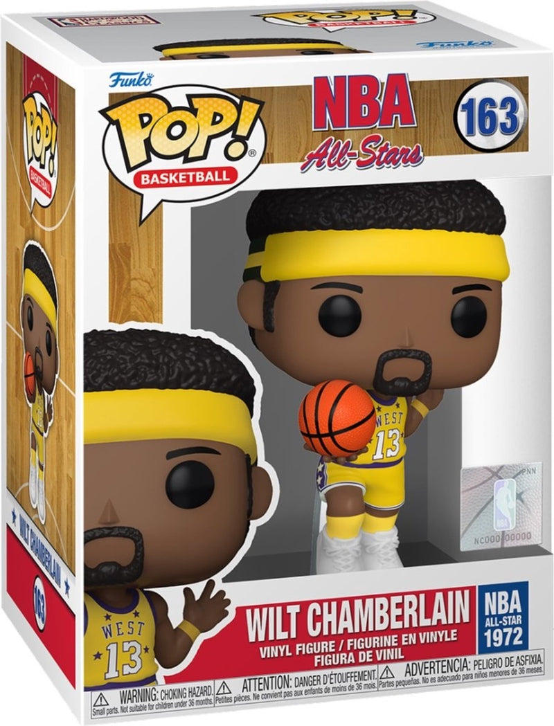 Funko pop basketball: legends - wilt chamberlain - pop #163