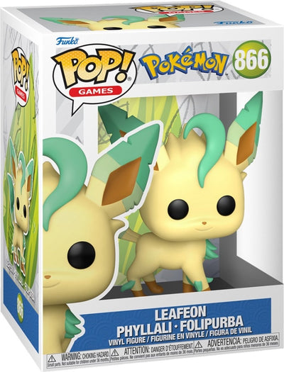 Funko pop games: pokémon leafeon - pop #866