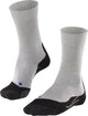 Falke tk2 cool anti-blaar dik lyocell functioneel materiaal wandelsokken heren grijs - maat 44-45