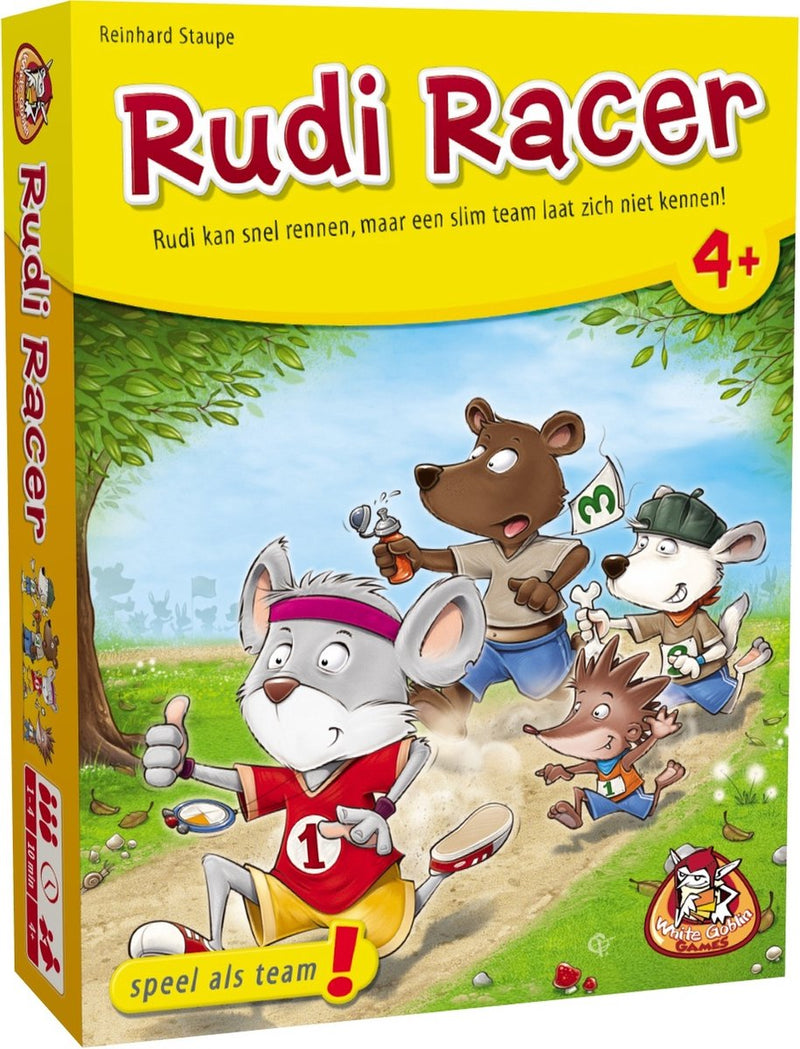 White goblin games rudi racer - gele reeks kaartspel