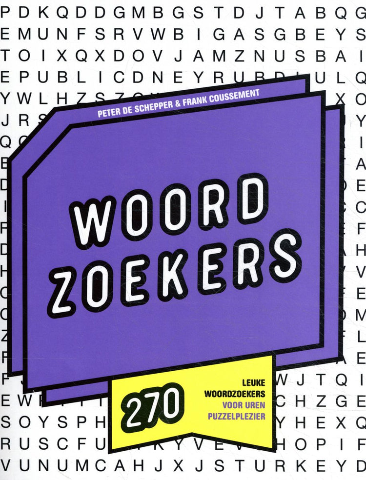 Merkloos sans marque 270 woordzoekers - puzzelboek