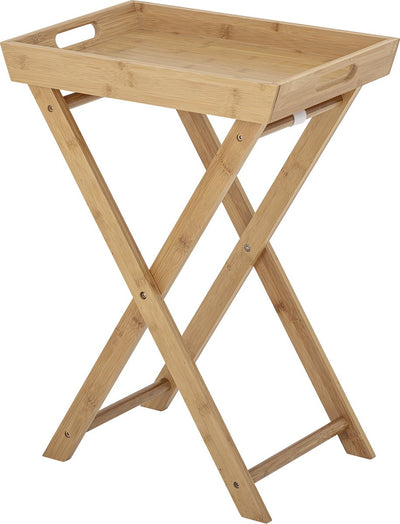 Bloomingville - adlene dienbladtafel - beige - bamboe