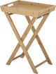 Bloomingville - adlene dienbladtafel - beige - bamboe