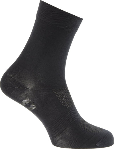 Agu high fietssokken - zwart - s m 38-42 - 2-pack - 19 cm hoog