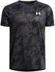Under armour ua tech 2.0 ss-blk jongens sportshirt - zwart - antraciet - wit