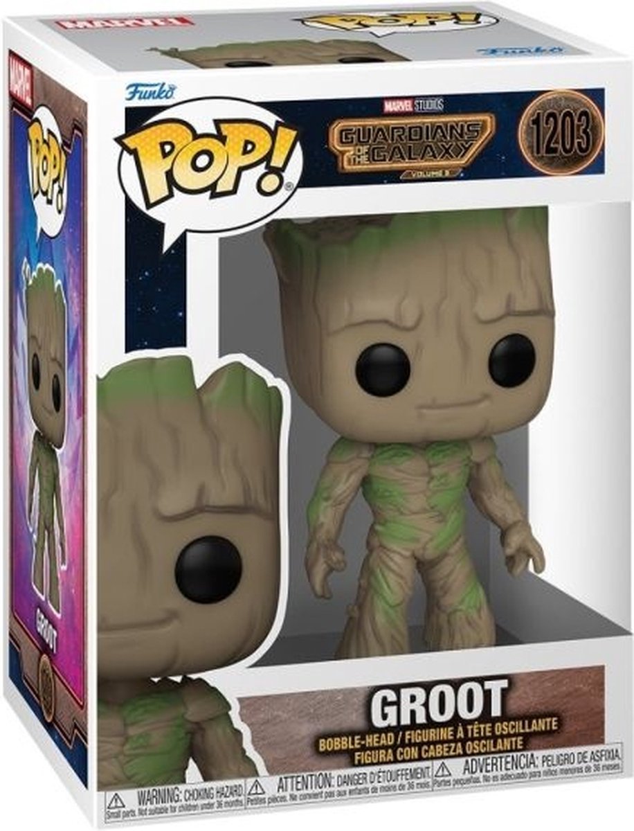Funko pop marvel: guardians of the galaxy - groot - pop #1203