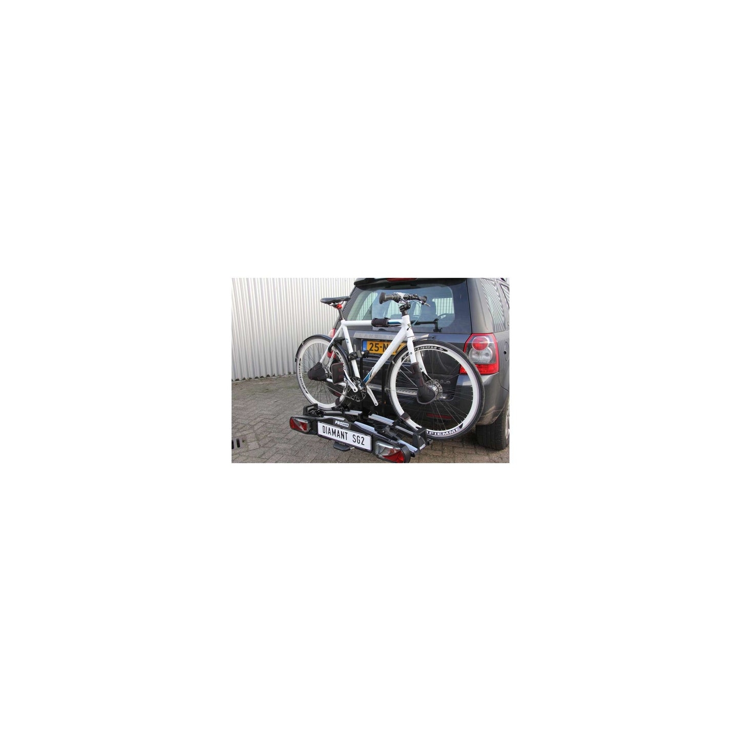 Pro-user fietsbeschermingsset voor fietsendrager zwart 7-delig