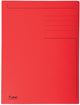 Exacompta 50x forever® bedrukte map met 3 kleppen - 280gm2 - 24,5x35 cm voor folio - rood - 449003e
